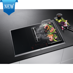 AEG CCE84751XB Built-in induction hob + Extractor